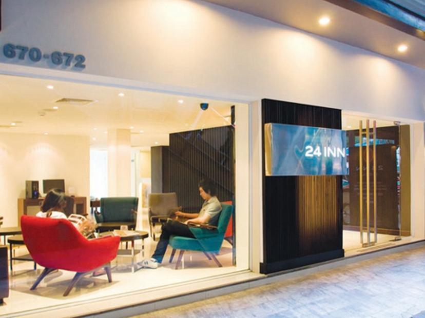 24 Inn Hotel Bangkok Exterior foto